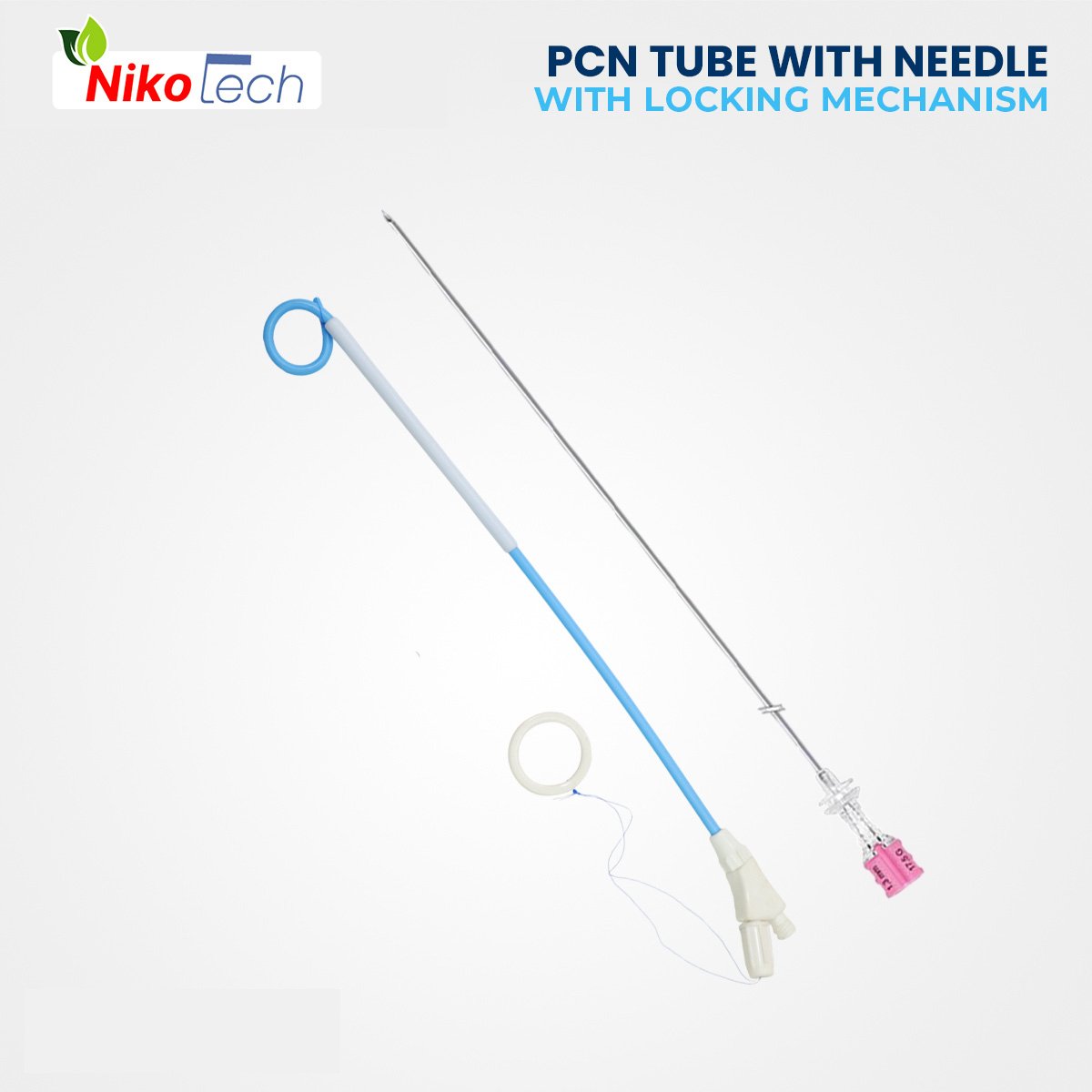PCN Tube With Locking Mechanism and Needle